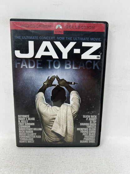 Fade to Black (DVD) Jay-Z  Music Good Condition!!!