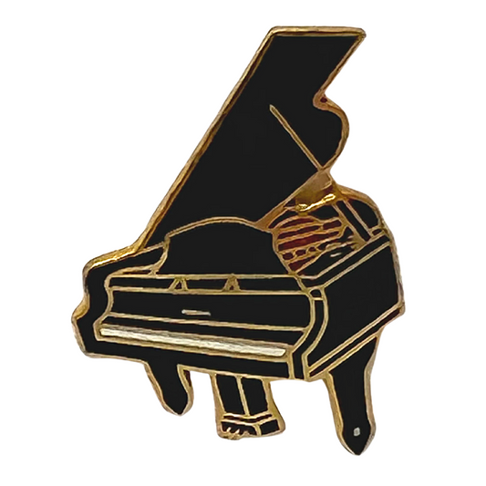 Grand Piano Music Lapel Pin