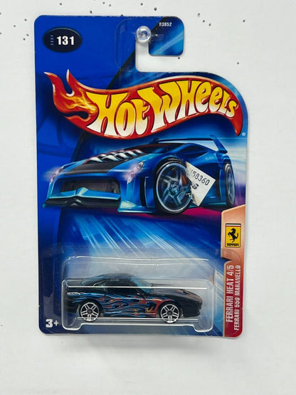 Hot Wheels Ferrari Heat Ferrari 550 Maranello Blue 1:64 Diecast