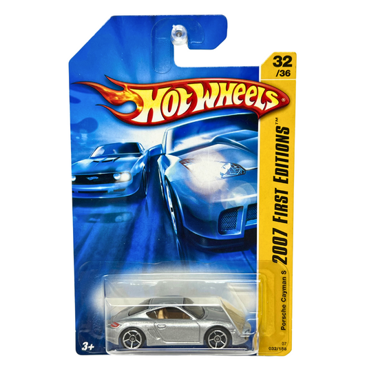 Hot Wheels 2007 New Models Porsche Cayman S 1:64 Diecast Silver V2