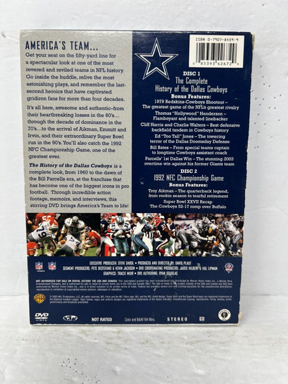 Dallas Cowboys Complete Team History (DVD) Sports NFL Good Condition!!!