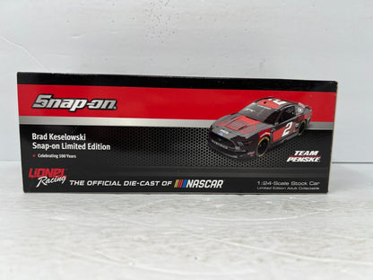 Lionel Racing Nascar #2 Brad Keselowski Snap-On Tools Ford Mustang 1:24 Diecast