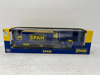 M2 Machines SPAM C60 Truck & 1979 Chevy Silverado Stepside CHASE 1:64 Diecast