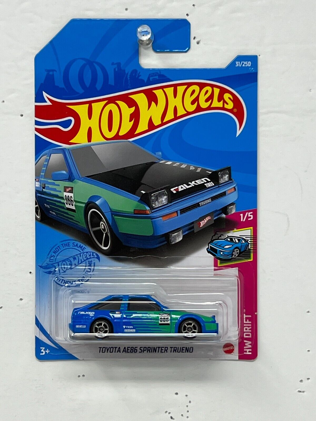 Hot Wheels HW Drift Toyota AE86 Sprinter Trueno JDM 1:64 Diecast