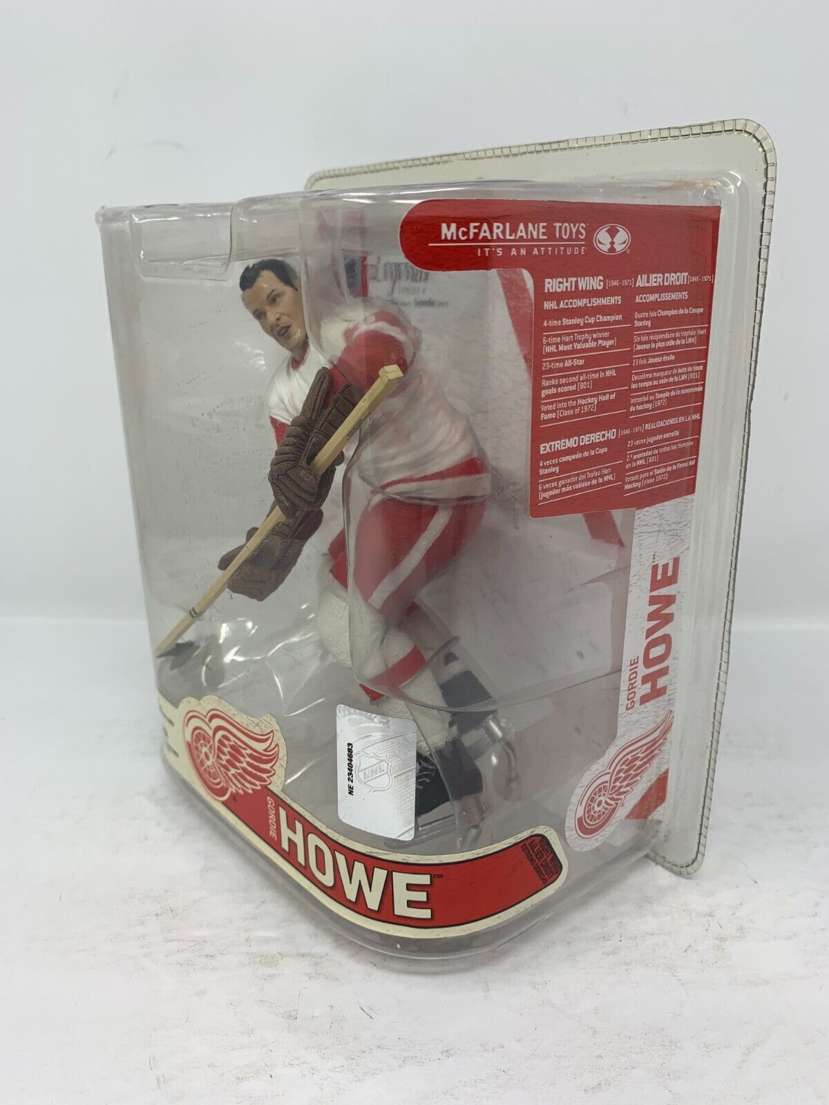 Mcfarlane NHL Gordie Howe Detroit Red Wings Legends Series 6 Figure