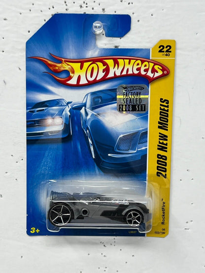 Hot Wheels 2008 New Models RocketFire 1:64 Diecast Factory Sealed