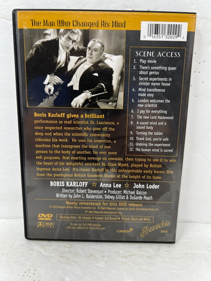 The Man Who Lived Again (DVD) Horror Good Condition!!!