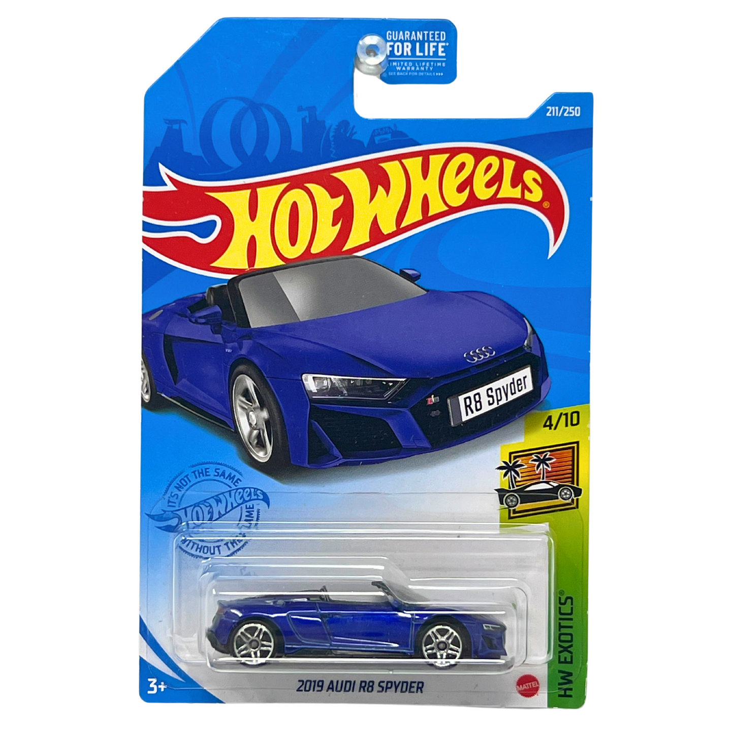 Hot Wheels Exotics 2019 Audi R8 Spyder 1:64 Diecast