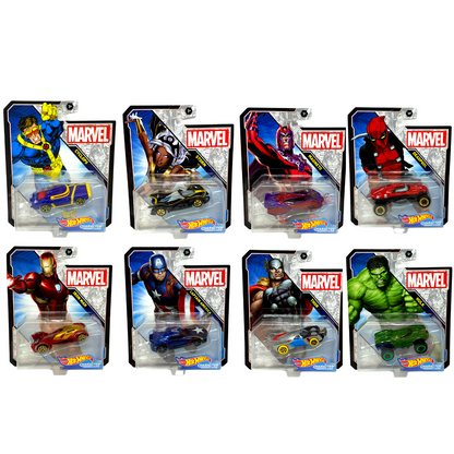 Hot Wheels 2021 Marvel Studio Character Cars Complete Set of 8 1:64 Diecast