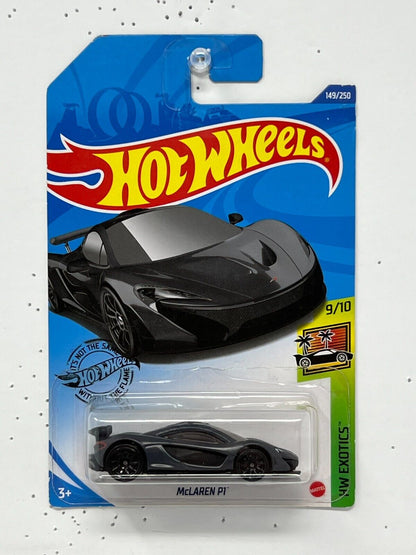 Hot Wheels HW Exotics McLaren P1 Black 1:64 Diecast Version 4