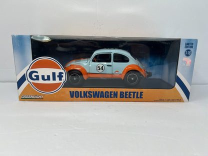 Greenlight Volkswagen Beetle Gulf #54 Limited Edition 1:18 Diecast