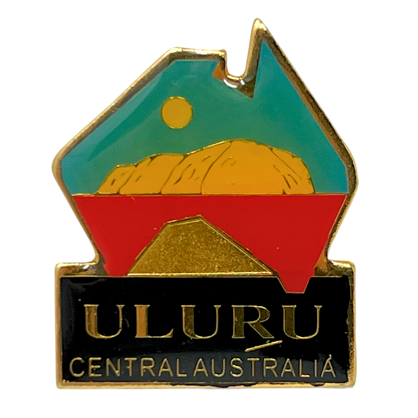 Uluru Central Australia Cities & States Lapel Pin CPS2