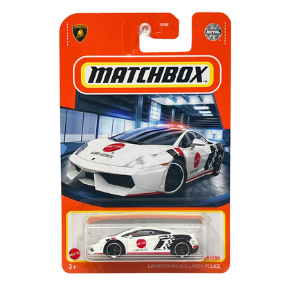 Matchbox Lamborghini Gallardo Police 1:64 Diecast