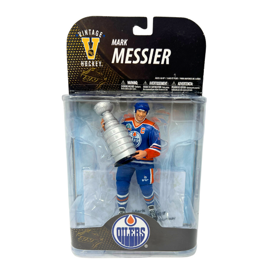 Mcfarlane NHL Legends Series 7 Mark Messier Edmonton Oilers (Blue) Jersey Figure