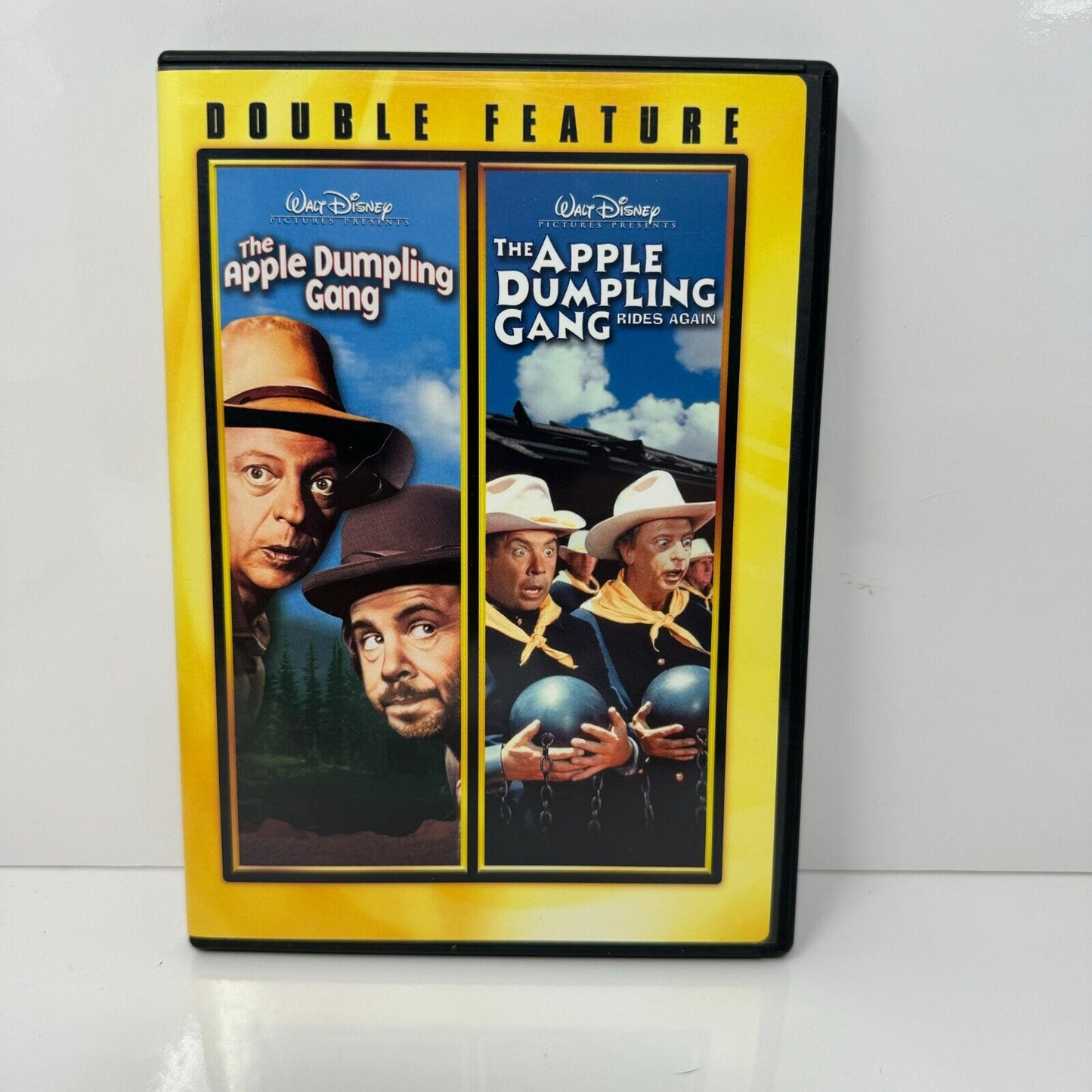 The Apple Dumpling Gang & Rides Again (DVD) Disney Live Action Good Condition!!!