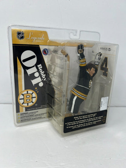 Mcfarlane NHL Bobby Orr Boston Bruins Black Jersey Legends Series 4 Figure