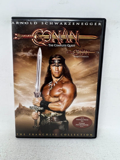 Conan The Complete Quest (DVD) Fantasy Movie Good Condition!!!