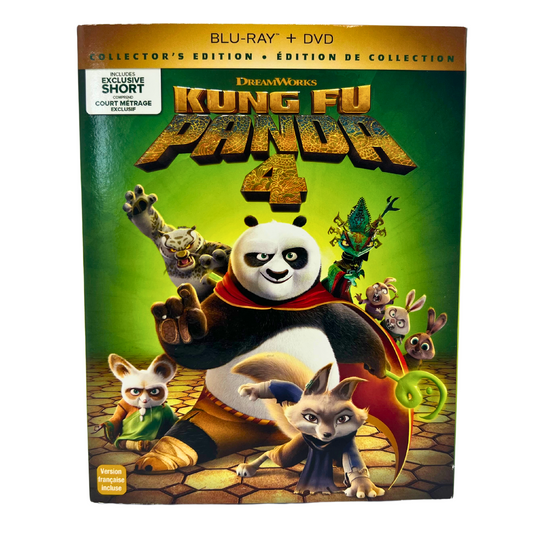 Kung Fu Panda 4 (Blu-ray) Kids Cartoon Brand New and Sealed!!!