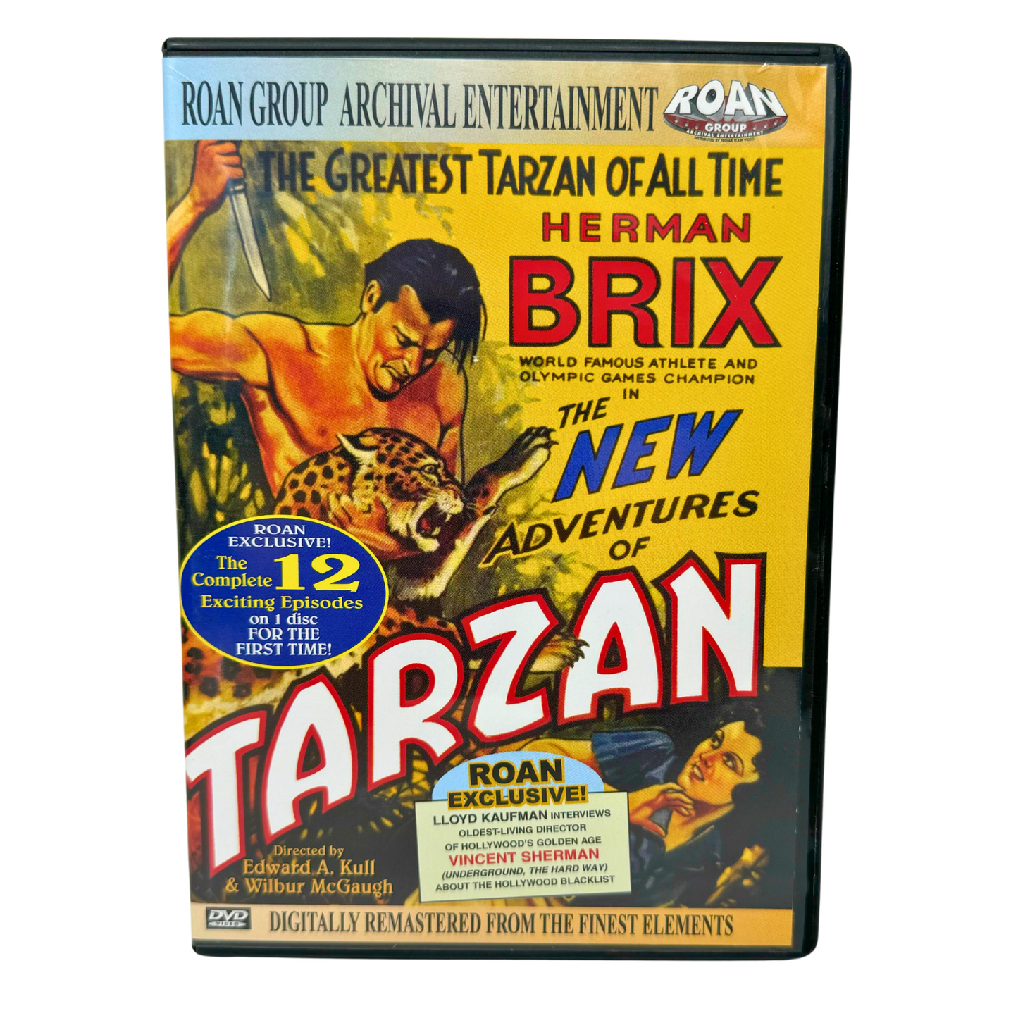 The New Adventures of Tarzan (DVD) Adventure Good Condition!!!