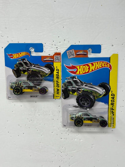 Hot Wheels Treasure Hunt HW Off-Road Enforcer 1:64 Diecast Lot of 2