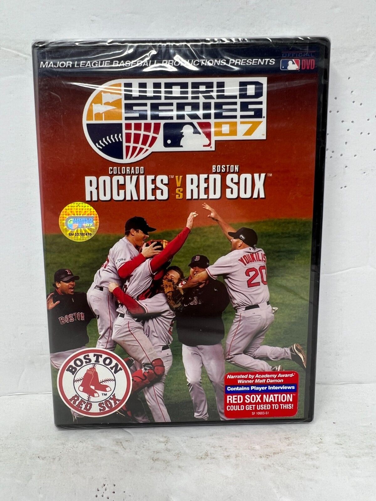 World Series 2007 Champions Boston Red Sox (DVD) Sports New and Sealed!!!