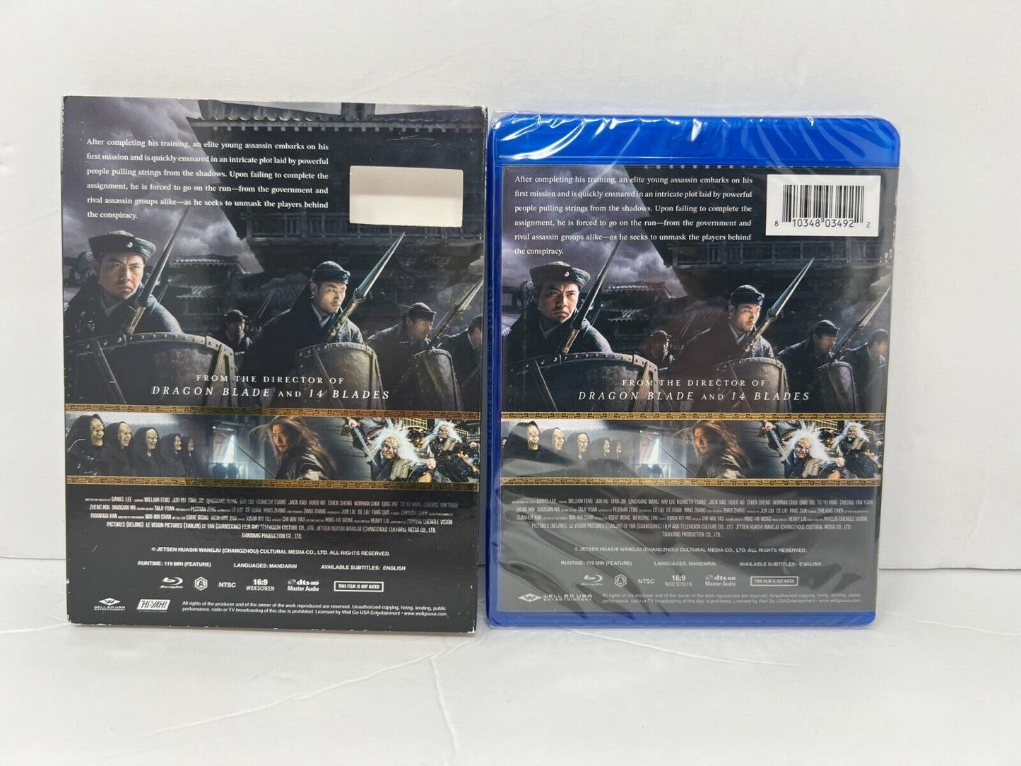 Song of the Assassins (Blu-ray) Martial Arts Brand New and Sealed!!!