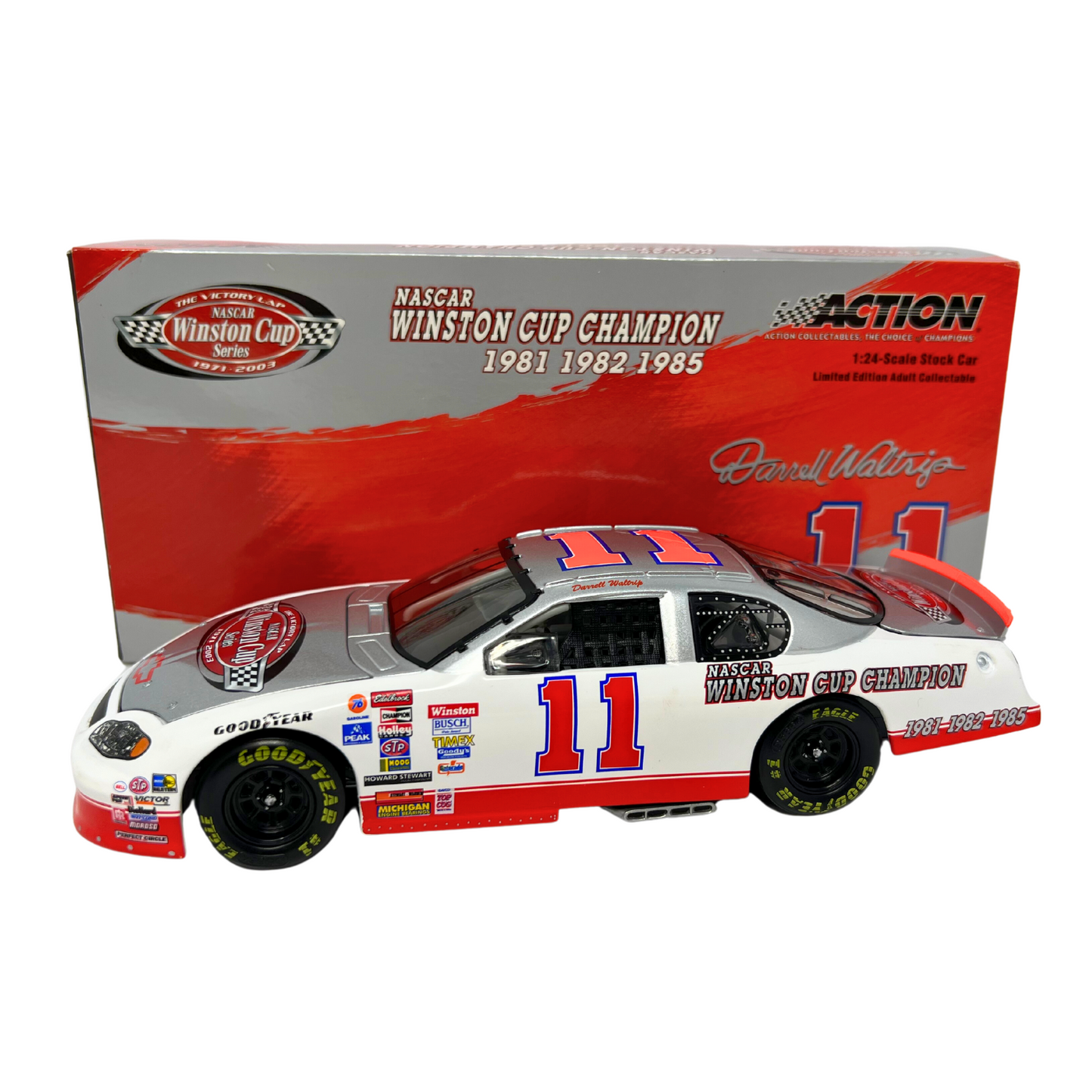 Action Nascar Darrell Waltrip Victory Lap 3x Champion GM Dealers 1:24 Diecast