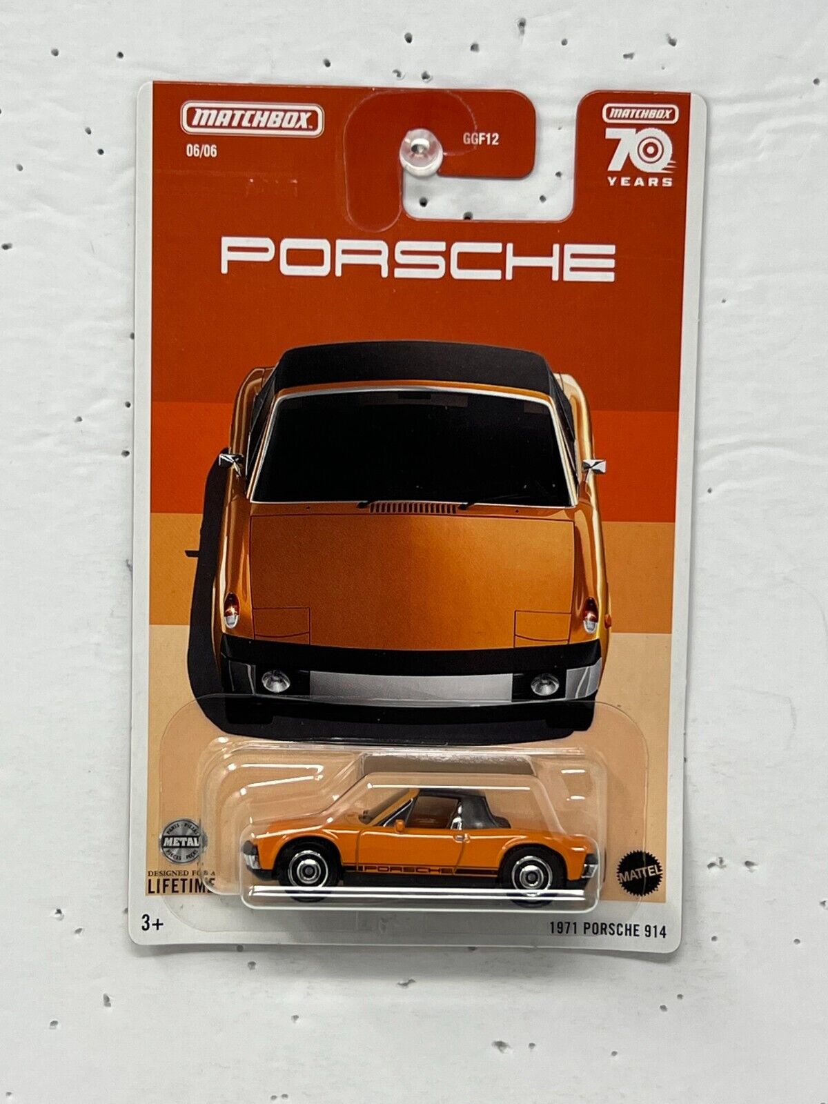 Matchbox Porsche Series 1971 Porsche 914 1:64 Diecast