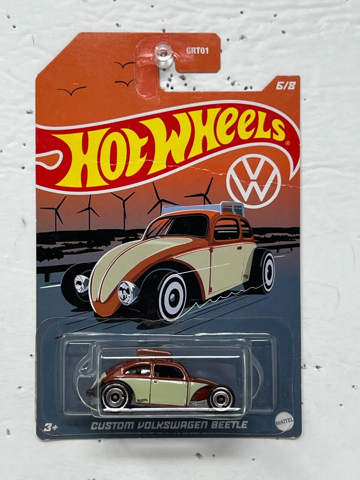 Hot Wheels VW Series Custom Volkswagen Beetle 1:64 Diecast