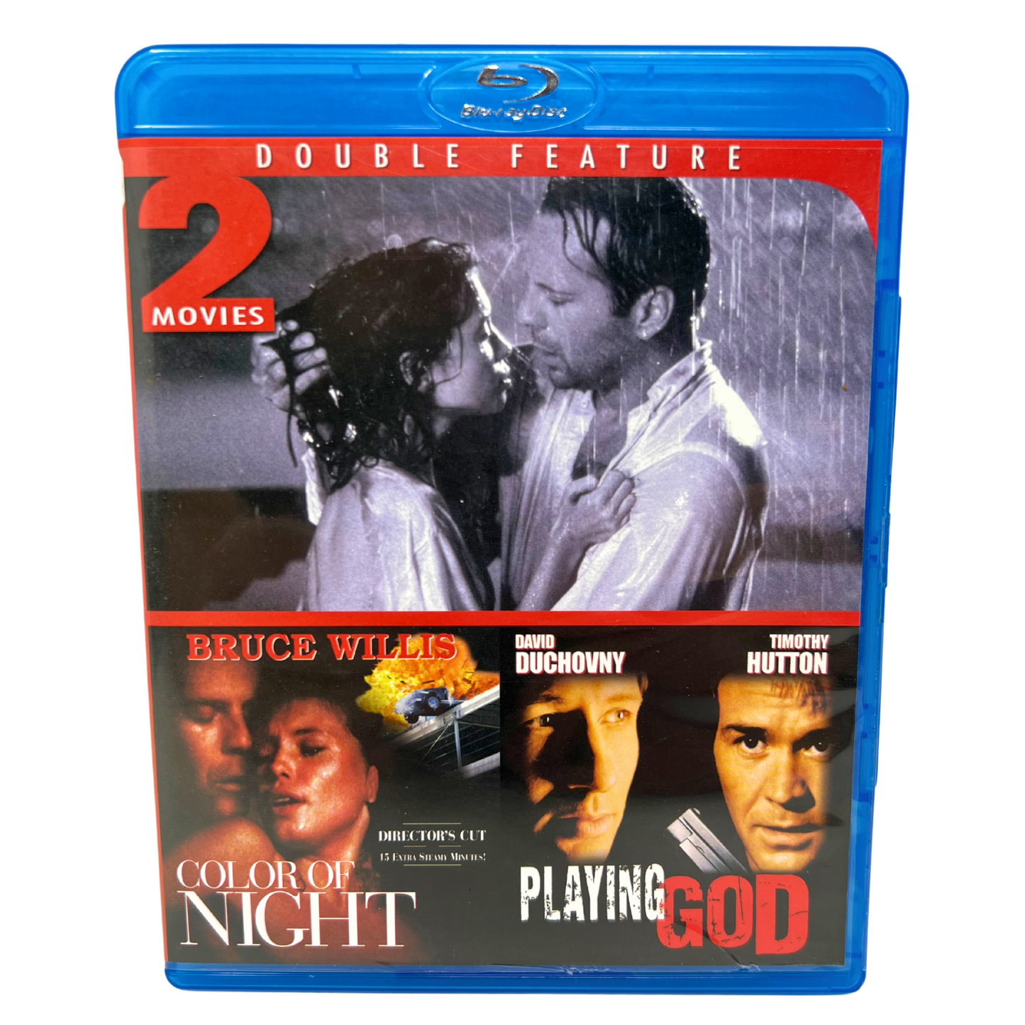 Color Of Night / Playing God (Blu-ray) Thriller Good Condition!!!