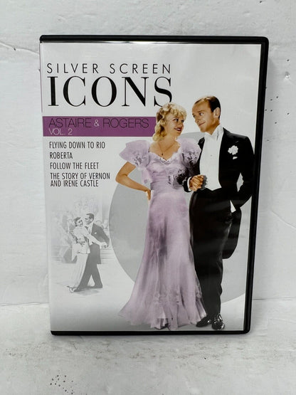 Astaire & Rogers Vol. 2 : Silver Screen Icons (DVD) Music Good Condition!!!