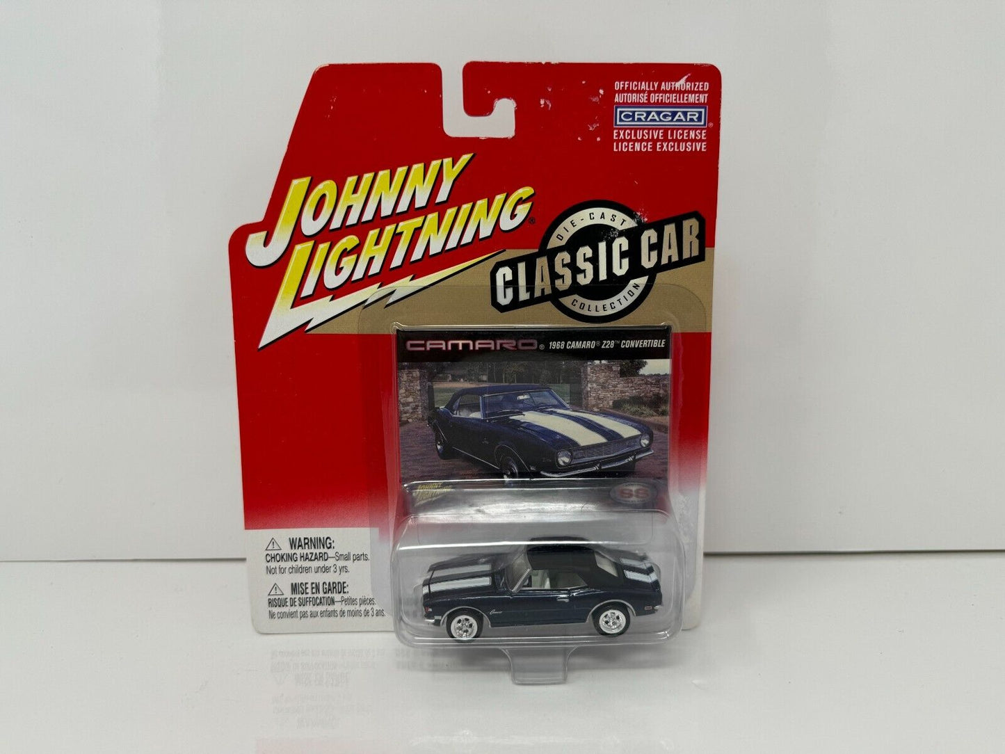 Johnny Lightning Classic Car 1968 Chevrolet Camaro Z28 Convertible 164 Diecast