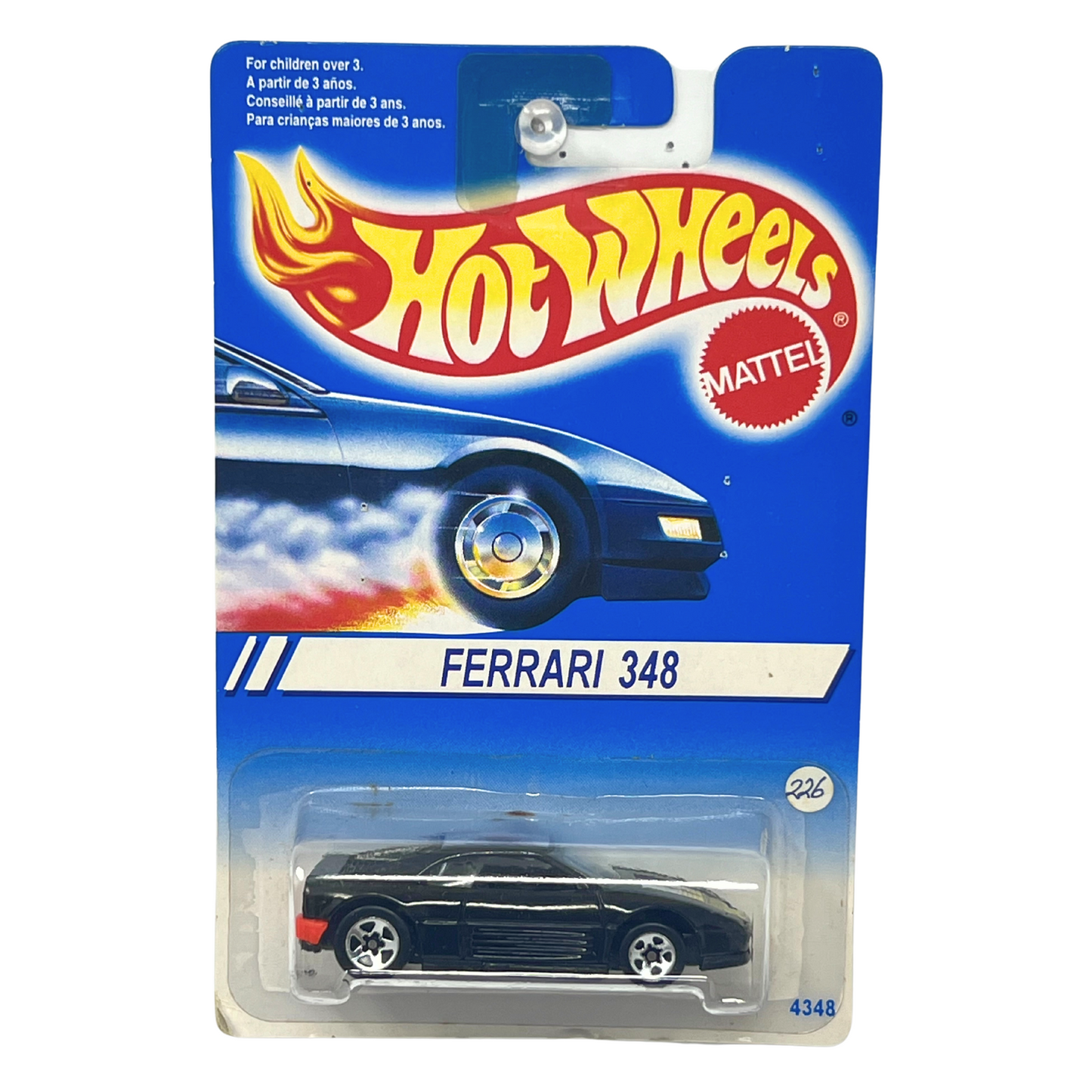 Hot Wheels Ferrari 348 1:64 Diecast Black