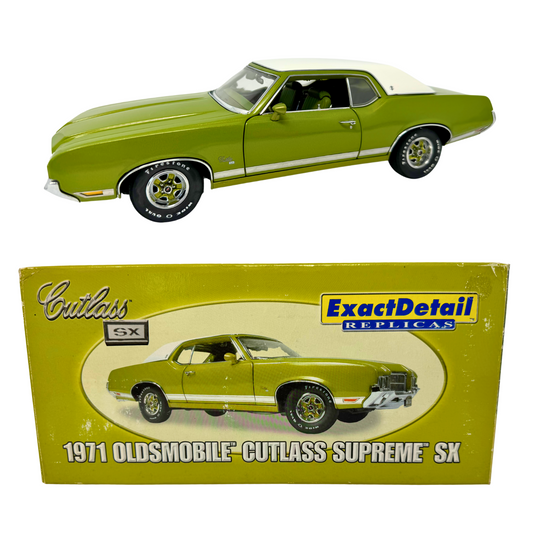 Exact Detail Replicas 1971 Oldsmobile Cutlass Supreme SX 1:18 Diecast