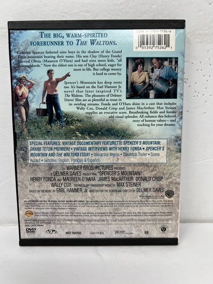 Spencer's Mountain (DVD) Family Good Condition!!!