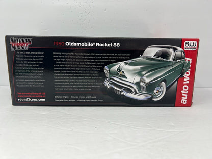 Auto World 1950 Oldsmobile Rocket 88 American Muscle 1:18 Diecast