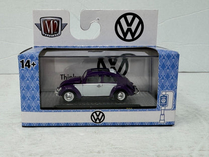 M2 Machines 1956 Volkswagen Beetle Deluxe U.S.A. Model 1:64 Diecast