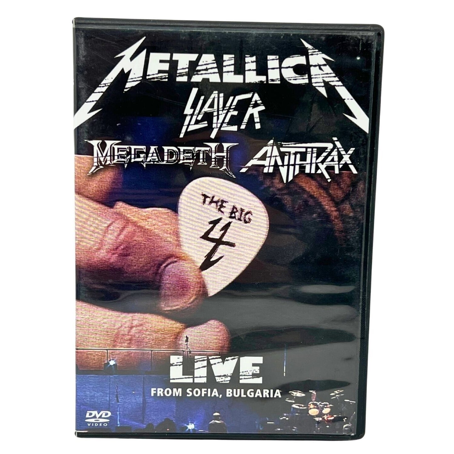 Big 4 Live From Sofia Bulgaria (DVD) Music (Metallica, Slayer, Anthrax Megadeth)