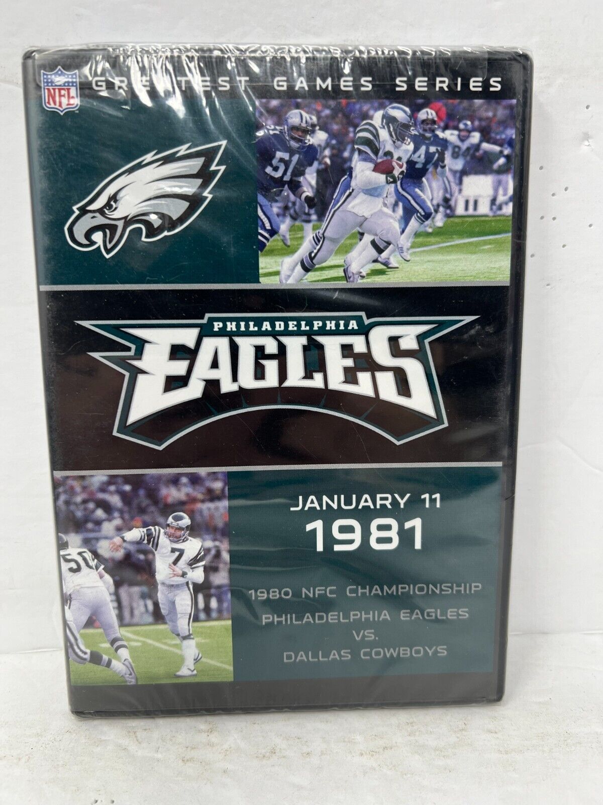 Philadelphia Eagles 1980 NFC Greatest Games Series (DVD) Sports NFL Sealed!!!