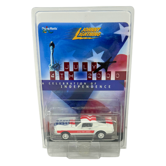 Johnny Lightning July 4th 2000 1967 Shelby Ford Mustang 1:64 Diecast