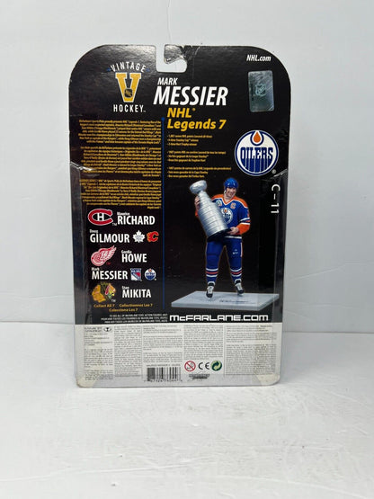 Mcfarlane NHL Legends Series 7 Mark Messier Edmonton Oilers (Blue) Jersey Figure