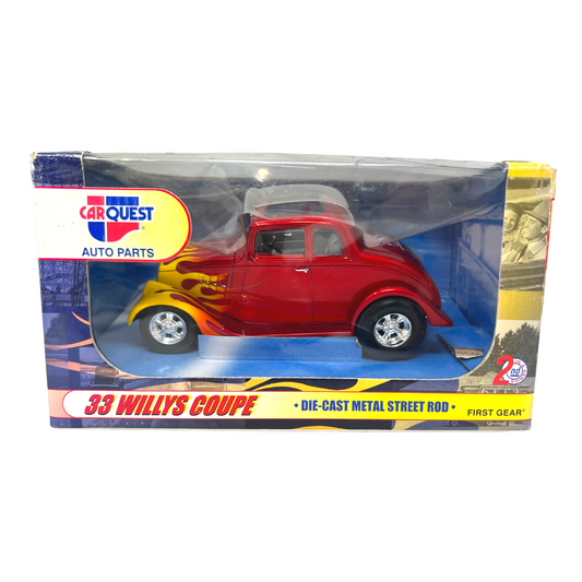 First Gear 1933 Willys Coupe Carquest Auto Parts 1:25 Diecast