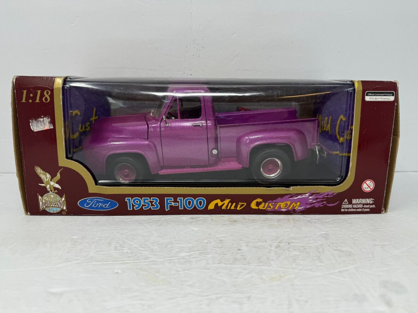 Yat Ming Road Legends 1953 Ford F-100 Mild Custom 1:18 Diecast