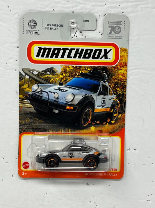 Matchbox 1985 Porsche 911 Rally 1:64 Diecast