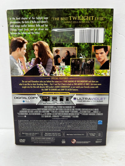 The Twilight Saga: Breaking Dawn - Part 2 (DVD) Fantasy New and Sealed!!!