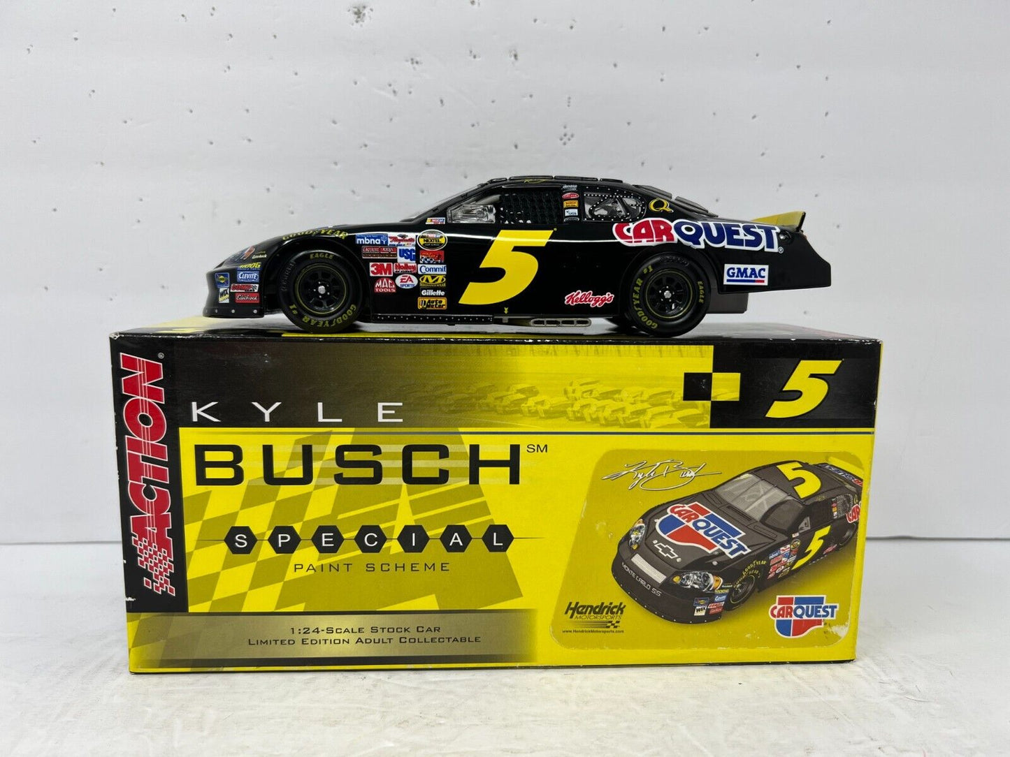 Action Nascar #5 Kyle Busch Carquest 2006 Monte Carlo 1:24 Diecast 1 of 2508