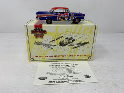 Matchbox 1957 Chevrolet Bel Air Budweiser Boxing 1:43 Diecast