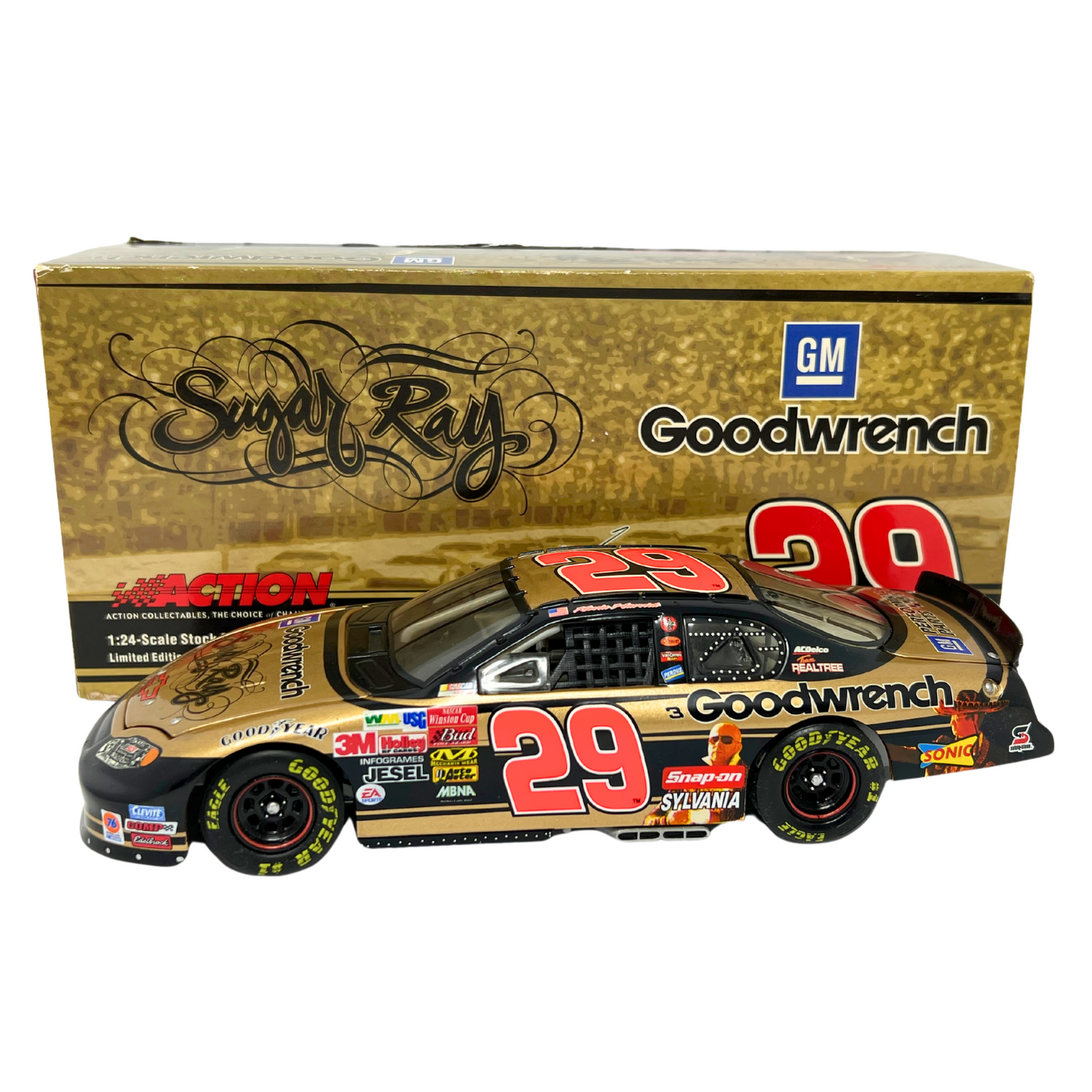 Action Nascar #29 Kevin Harvick GM Goodwrench Sugar Ray Monte Carlo 1:24 Diecast