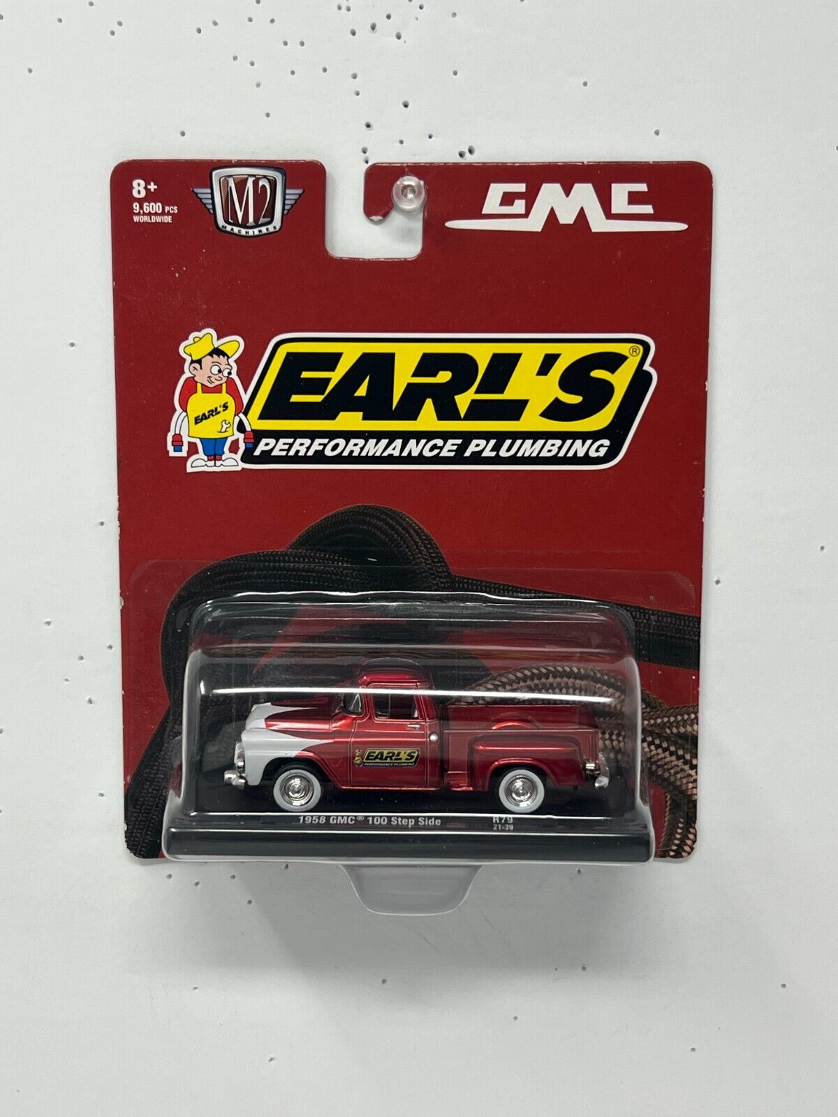 M2 Machines Earl's Plumbing 1958 GMC 100 Step Side 1:64 Diecast