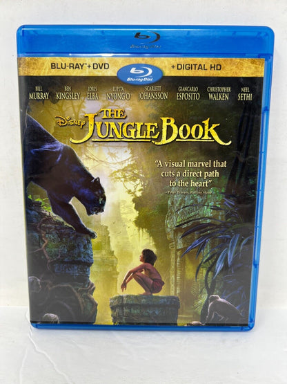 The Jungle Book (Blu-ray) Disney Live Action Good Condition!!!